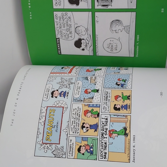 Vintage The Joy Of A Peanuts Christmas 50yrs of Holiday Comics Book 120 pages - Picture 7 of 11